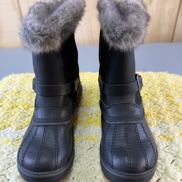 LL Bean Rangeley Pac Boot Mid Waterproof Insulated Black Winter Boots Women 6 - Picture 13 of 16